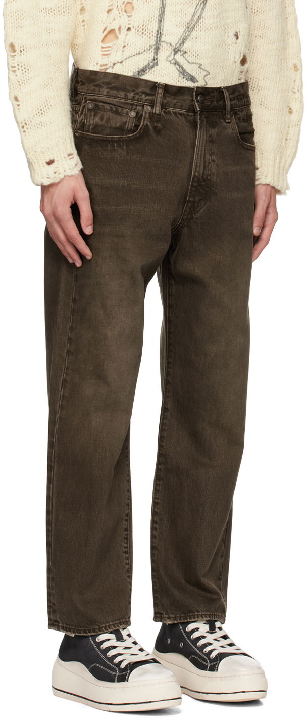 Džínsy R13 R13 Boyfriend Jeans Hnedá | R13M5083-D251A, 1