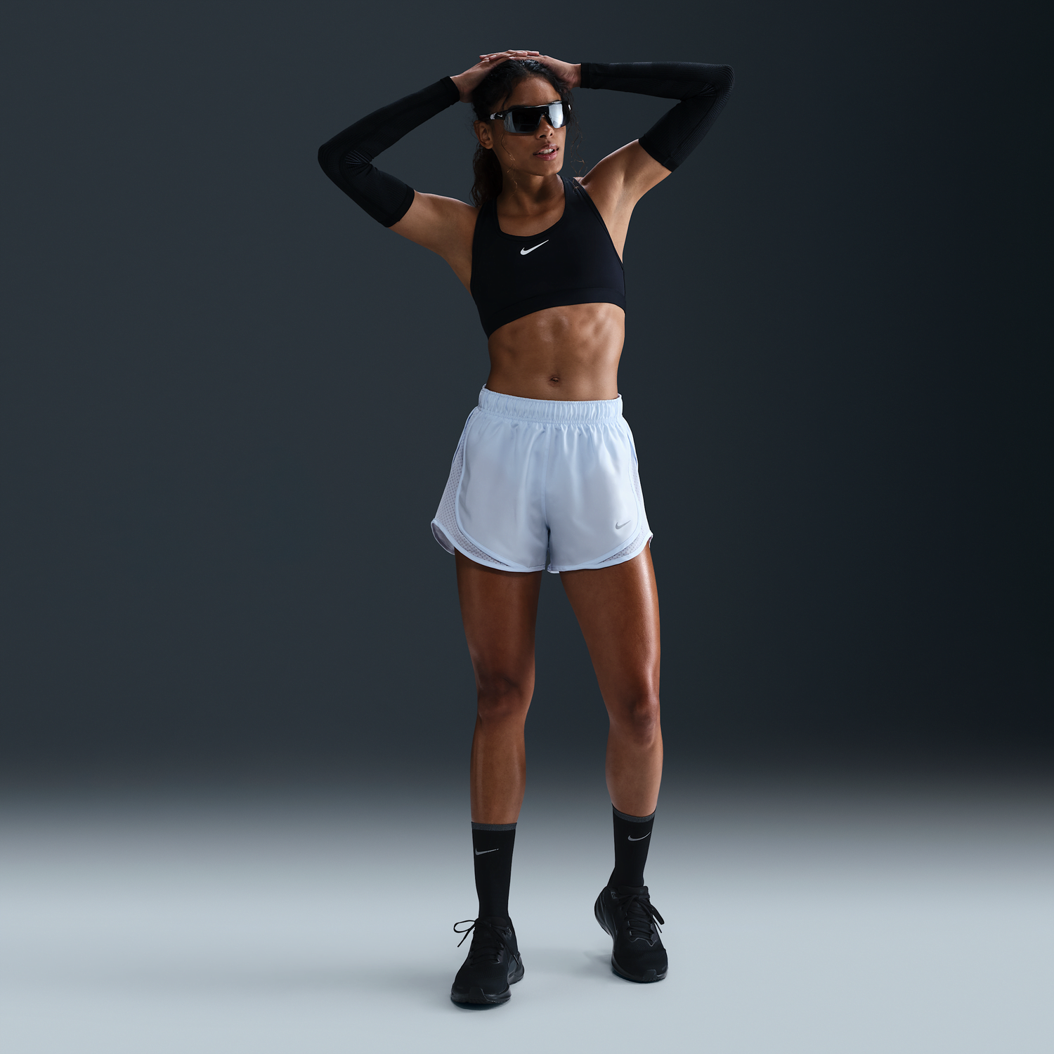 Šortky Nike Tempo Dri-FIT Running Shorts with Liner Čierna | HV8915-423, 0