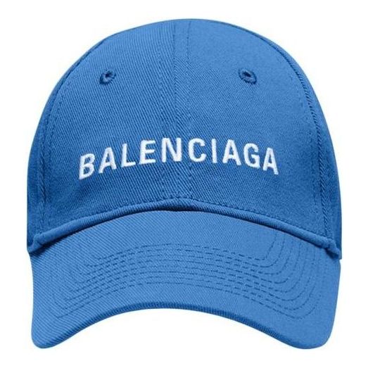 Šiltovka Balenciaga Balenciaga Logo Visor Cap Modrá | 590758410B24277
