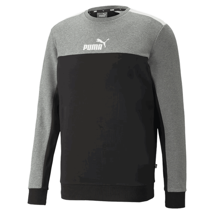 Mikina Puma ESS+ Block Crew Sweatshirt Rôznofarebný | 847427-01