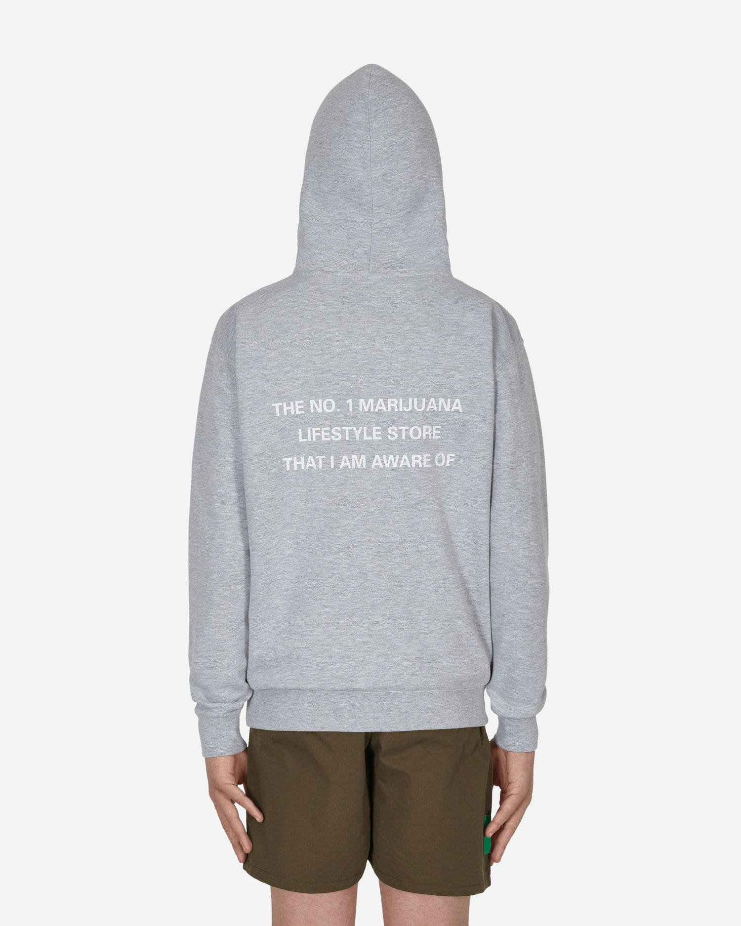 Mikina Mister Green N°1 Hooded Sweatshirt Šedá | MGN1HOODIE 001, 1