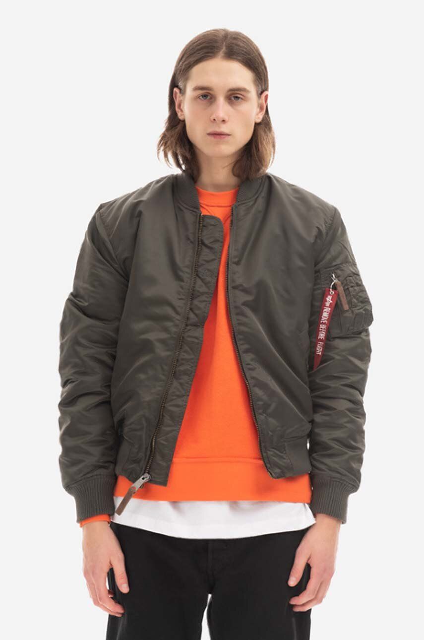 Bomber bunda Alpha Industries MA-1 VF 59 Bomber Jacket Šedá | 191118.04, 0