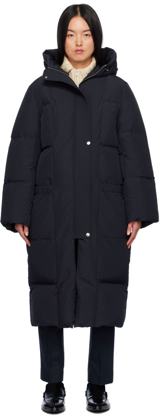 Kabáty Jil Sander Quilted Down Coat Čierna | J40AF0125_J74276, 0