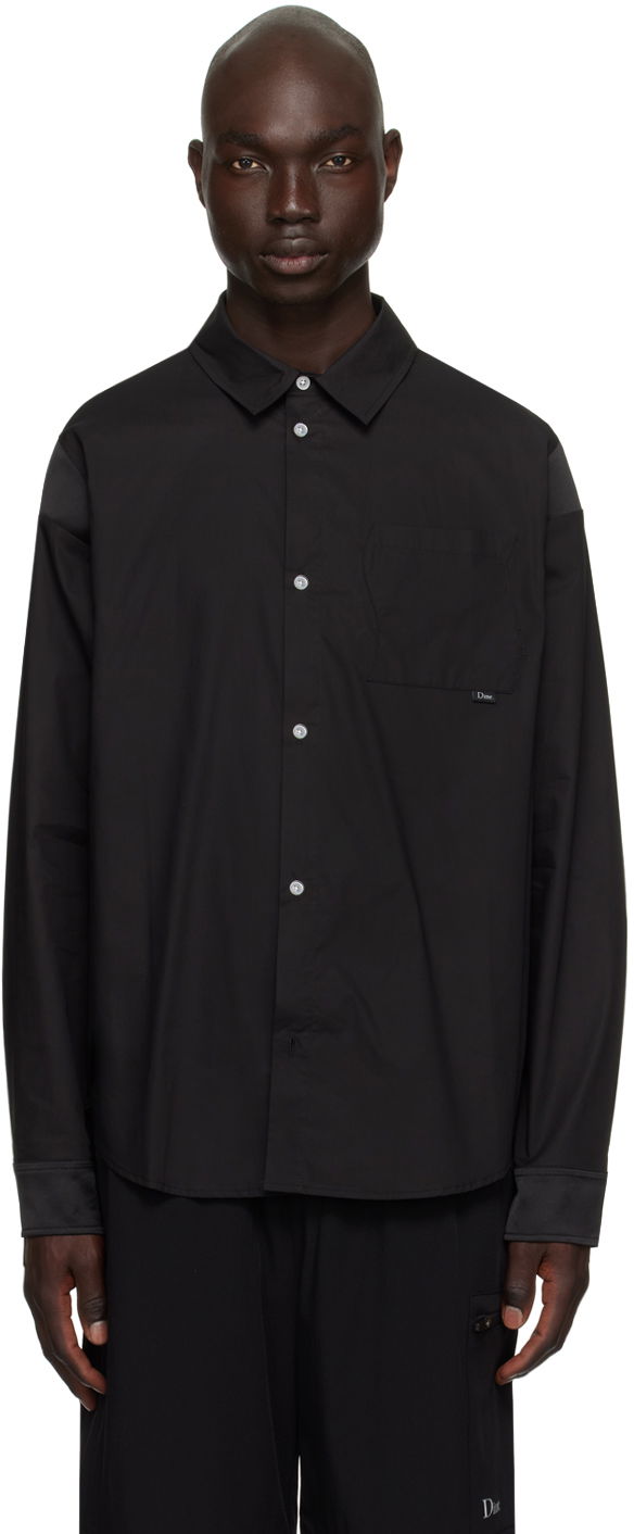 Košeľa Dime Pocket Shirt Čierna | DIME23D1F4BLK, 0