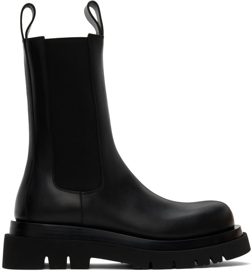 Tenisky a topánky Bottega Veneta Lug Chelsea Boots "Black" Čierna | 592081 VIFH0, 0