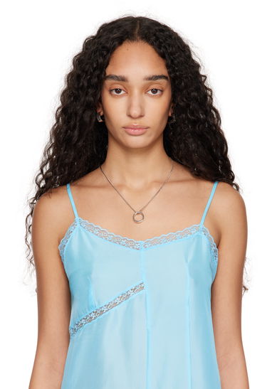 Náhrdelník Maison Margiela MM6 Numeric Minimal Signature Pendant Ring Necklace Béžová | SM6UU0048 P6469, 3