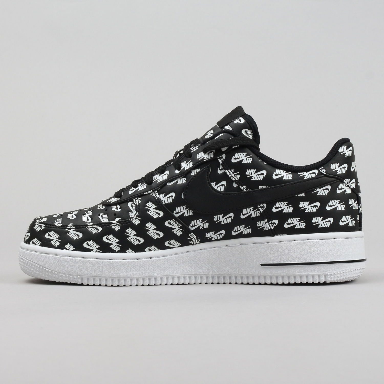Tenisky a topánky Nike Air Force 1 Low '07 ''All Over Logo Black'' QS Čierna | AH8462-001, 0