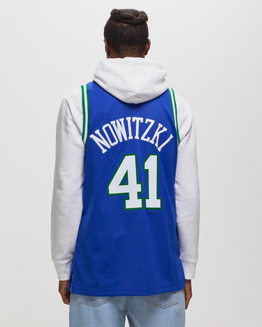 Dres Mitchell & Ness Dallas Mavericks Dirk Nowitzki Swingman Jersey Navy | SMJYGS18158-DMAROYA98DNO, 4