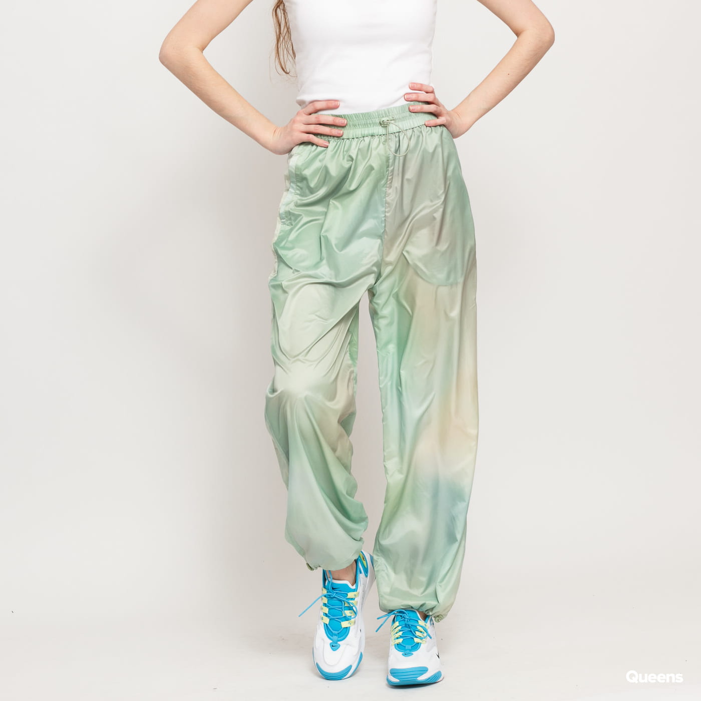 Tepláky WOOD WOOD Joice Track Trousers Zelené | 12011608-1186, 0