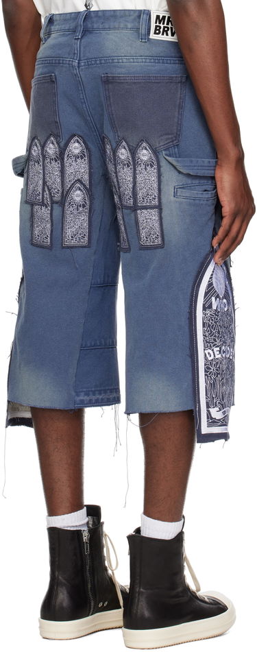Šortky Who Decides War Who Decides War Patch Arched Carpenter Shorts Modrá | 1120900010SS25, 2