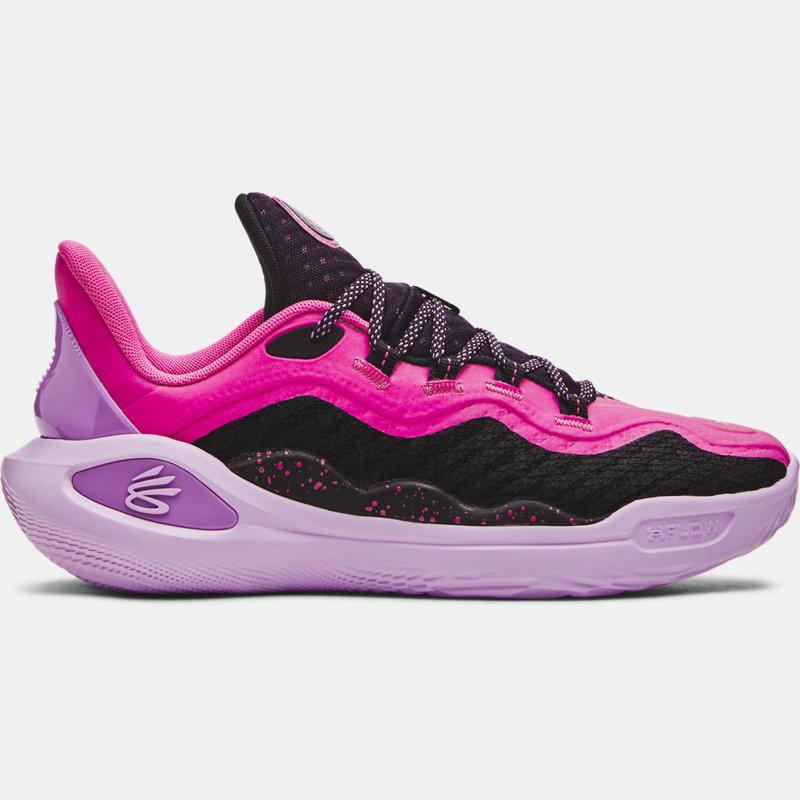 Tenisky a topánky Under Armour Unisex Curry 11 GD Basketballschuhe Rebel Rosa / Provence Violett / Violett Ace 44.5 Ružová | 3027724-600