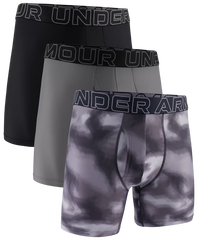 Under Armour Print 6in Boxer Shorts, 3-Pack