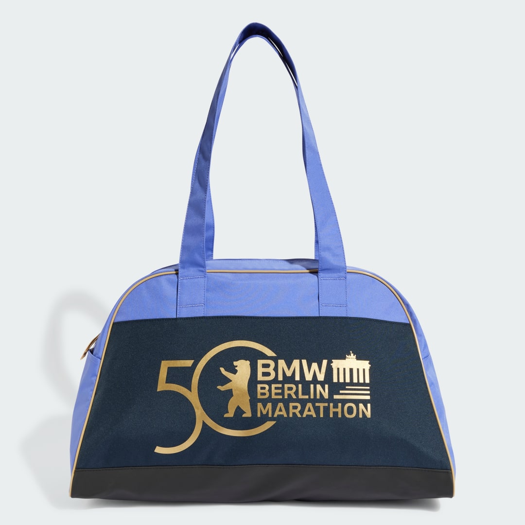 Cestovná taška adidas Performance BMW Berlin Marathon 2024 Vintage Travel Bag Modrá | JG8788, 0