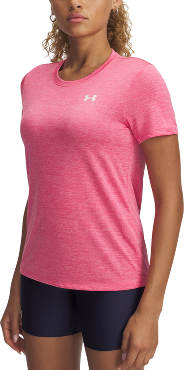 Tričko Under Armour Under Armour Tech SSC-Twist T-Shirt Ružová | 1384230-672, 0