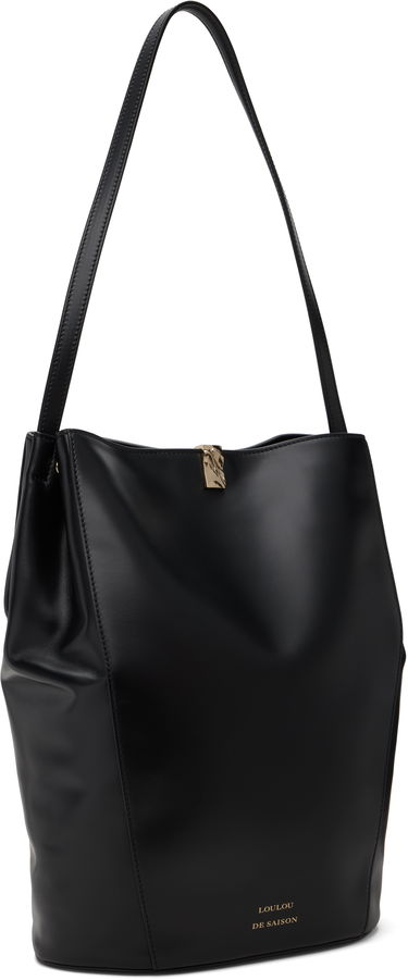 Kabelka Loulou de Saison Loulou de Saison Daya Leather Bucket Bag Čierna | DAYA, 1