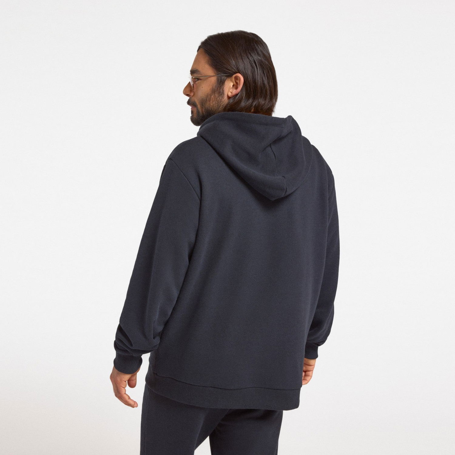 Mikina Allbirds Merino Blend Hoodie Čierna | A11211M, 1