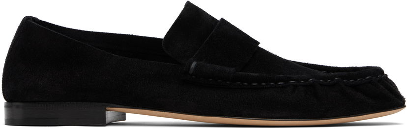 Tenisky a topánky The Row The Row Soft Suede Loafers Čierna | F1626-L305
