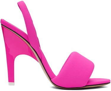 Starostlivosť o obuv The Attico Attico Rem Heeled Slingback Sandals Ružová | 236WS522 E075, 0