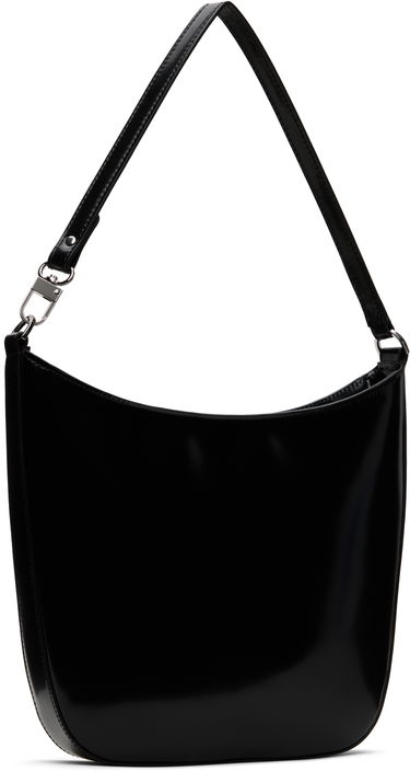 Taška cez rameno BY FAR Patent Leather Shoulder Bag Čierna | MWBSB053CL017BK001PL, 1