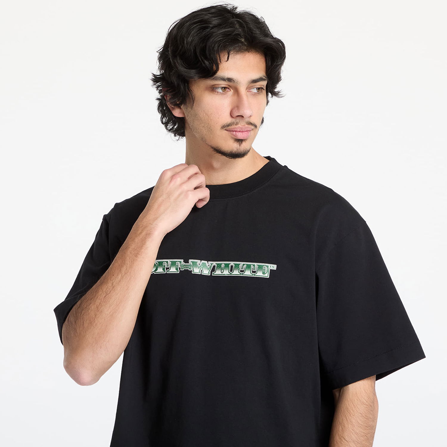 Tričko Off-White Off-White Cash Arrow Skate S/S Tee Čierna | OMAA120S25JER00E1058, 1