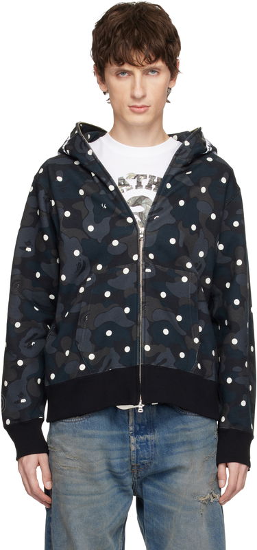 Mikina BAPE ABC Dot Shark Full Zip Hoodie Rôznofarebný | 001ZPL801302M, 0
