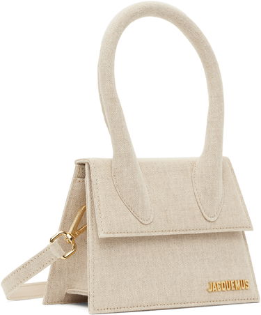 Taška cez rameno Jacquemus Le Papier 'Le Chiquito Moyen' Bag Béžová | 22H213BA002-3071, 1