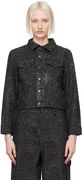 Marc Jacobs 'The Glam Studs Shrunken' Denim Jacket