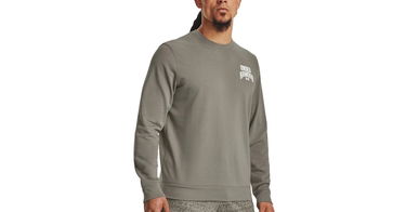 Mikina Under Armour Rival Terry Graphic Crewneck Šedá | 1379764-504, 1