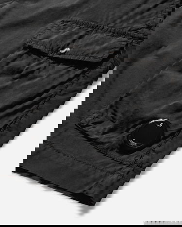 Šortky C.P. Company Flatt Nylon Cargo Shorts Čierna | 18CMBE111A-006439G 999, 3