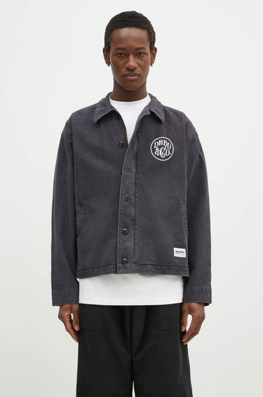 Bunda Neighborhood NEIGHBORHOOD Embroidered Cotton Jacket Čierna | 242AQNH.JKM02, 2