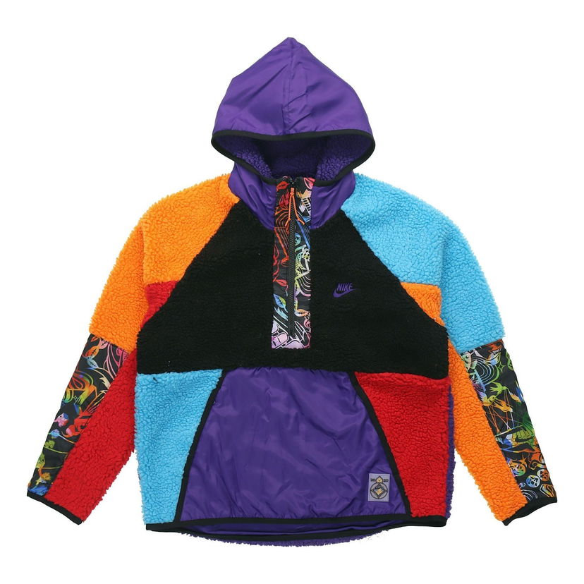 Mikina Nike Sportswear Fleece Hoodie Rôznofarebný | CU3672-546