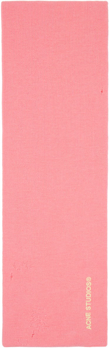 Šál Acne Studios Acne Studios Kornoto Vintage Scarf Ružová | CA0333-, 0