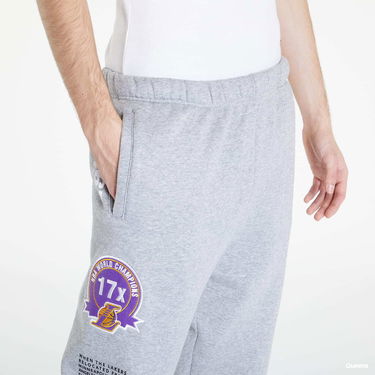 Tepláky Mitchell & Ness Tepláky Team Origins Fleece Pant Šedá | PSWP4850-LALYYPPPGYHT, 4