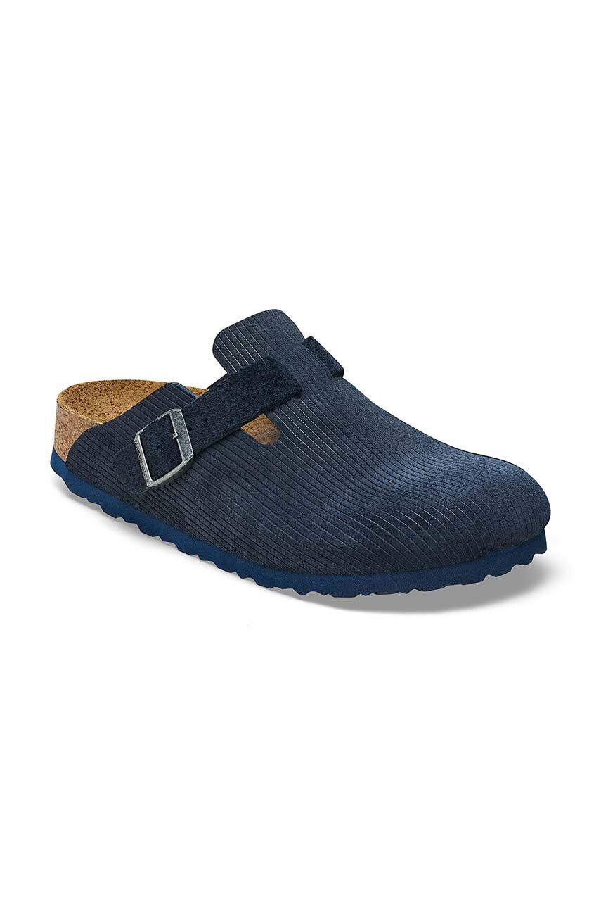 Tenisky a topánky Birkenstock Boston Corduroy Slip-On Modrá | 1026108.Midnight, 1