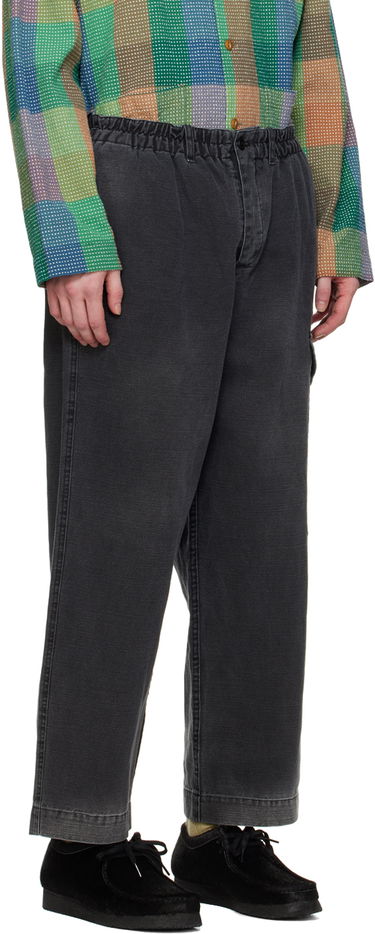 Cargo nohavice YMC YMC Faded Cargo Trousers Čierna | P4WAJ, 1