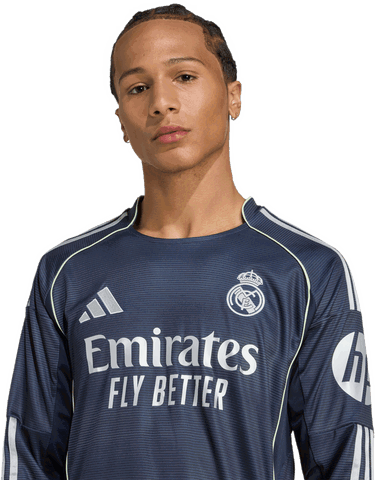 Dres adidas Performance Real Madrid 25/26 Away Long Sleeve Jersey Navy | JP3939, 3