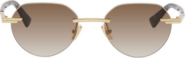 Slnečné okuliare Bottega Veneta Bottega Veneta Rimless Sunglasses Hnedá | BV1379S-003, 0