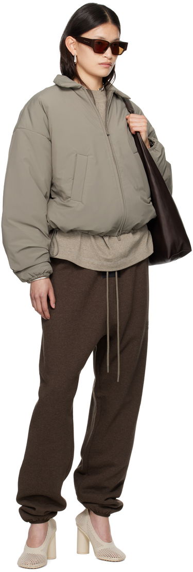 Bomber bunda Fear of God ESSENTIALS Padded Bomber Jacket Šedá | 202SU245135FW, 4