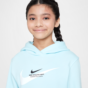 Mikina Nike Nike Sportswear Fleece Hoodie Modrá | HV6965-474, 3