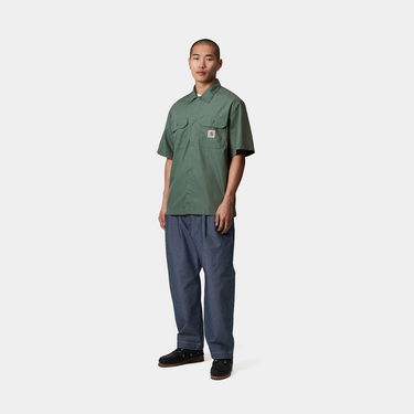 Košeľa Carhartt WIP Carhartt WIP Craft Short Sleeve Shirt Zelené | I035232_9, 2