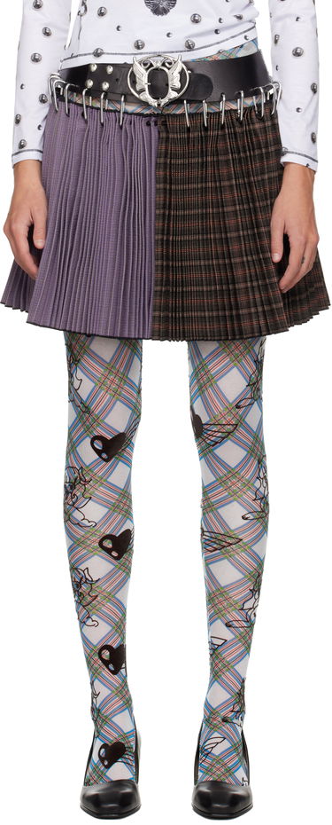 Sukňa Chopova Lowena Chopova Lowena Pleated Paneled Carabiner Miniskirt Rôznofarebný | 3343, 0