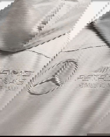 Vetrovka adidas Originals Bad Bunny x Mercedes-AMG Petronas F1 Team Hooded Zip Track Top Šedá | KD7594, 3