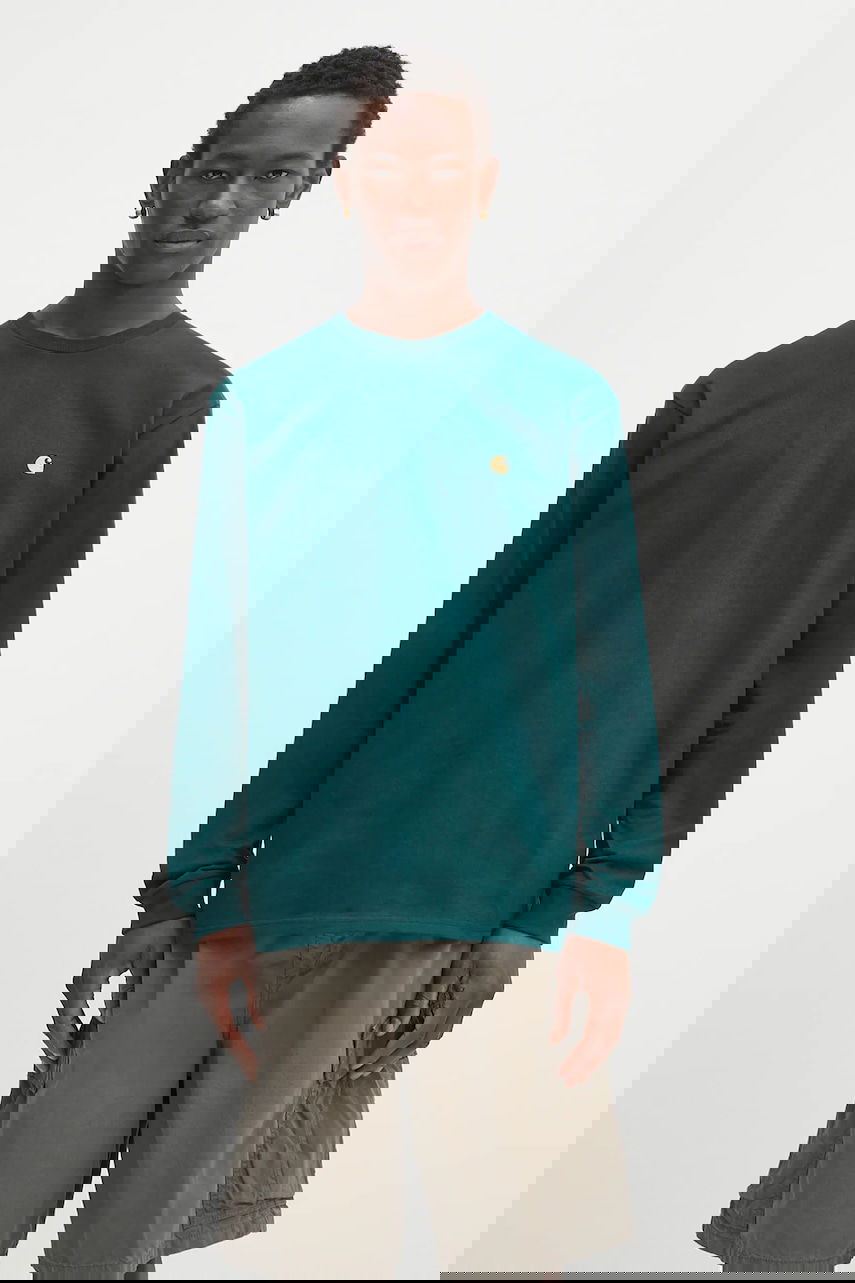 Tričko Carhartt WIP L/S Chase Long-Sleeve T-Shirt Zelené | I026392.30YXX, 0