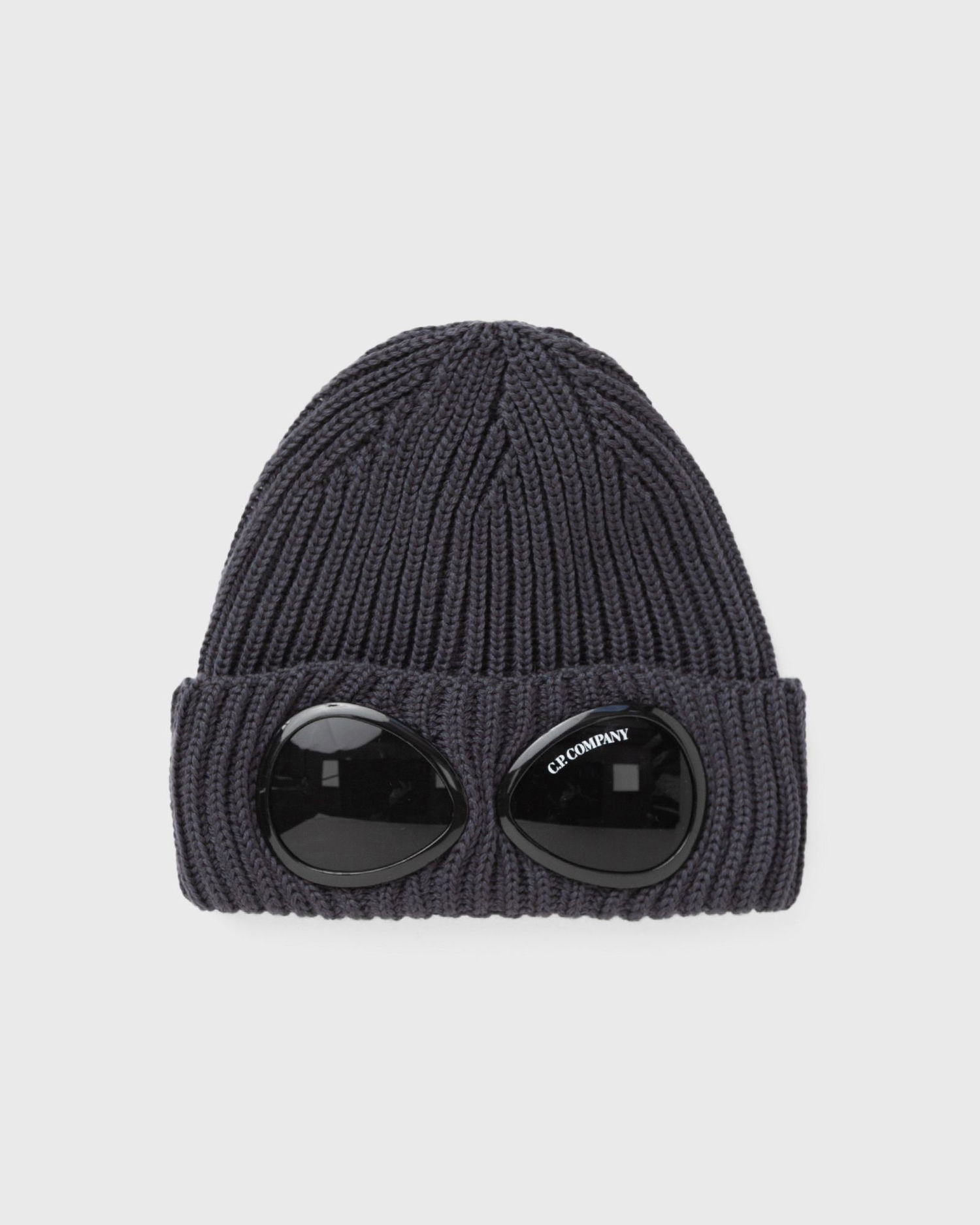 Kulicha C.P. Company Ribbed Goggle Knit Cap Šedá | 19CMAC742A005509A-979, 0