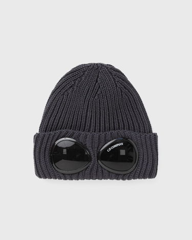 Kulicha C.P. Company Ribbed Goggle Knit Cap Šedá | 19CMAC742A005509A-979, 0