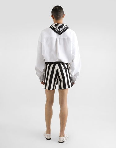 Košeľa Dolce & Gabbana Dolce & Gabbana Long-Sleeved Shirt with Pussy-Bow Biela | G5MZ3TFU4JBW0800, 2