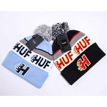 Kulicha HUF Enforcer Pom Beanie black Čierna | bn00125-black, 2