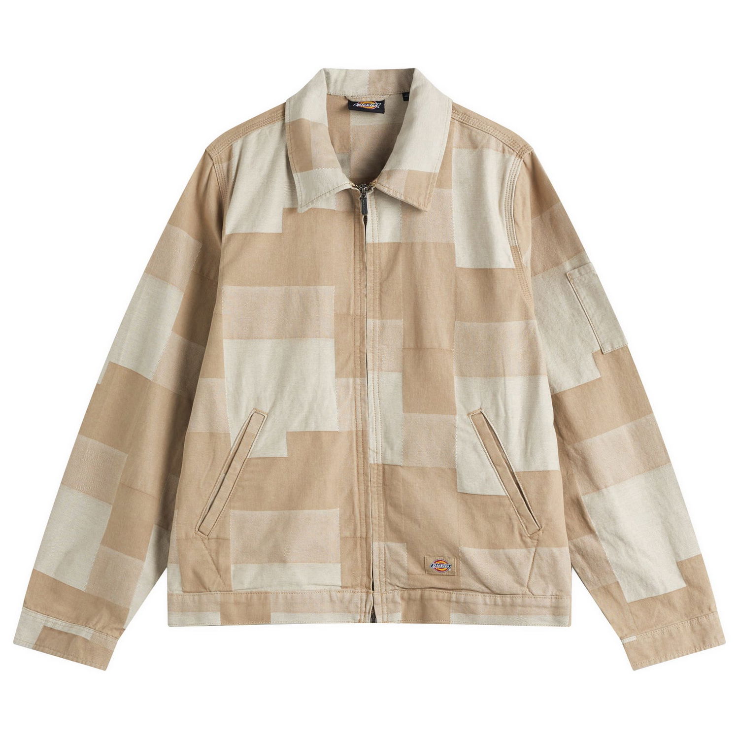 Bunda Dickies Jacquard Eisenhower Jacket, Size Large Béžová | DK0A4Z750DS1-202, 1