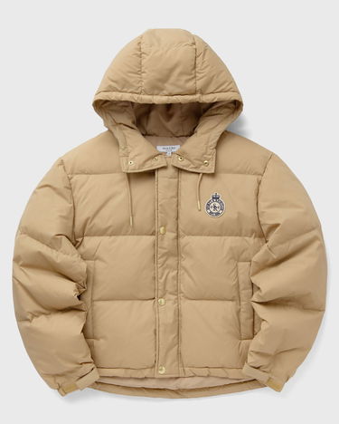 Prešívaná bunda Sporty & Rich Crown Logo Hooded Puffer Jacket Béžová | OW020500202BE01, 0