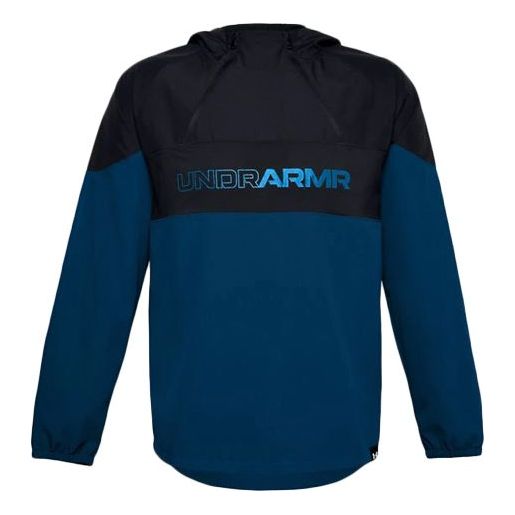 Mikina Under Armour Futures Mixed Anorak Jacket Modrá | 1358231-001